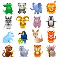 Wild Animals Icon Set N3