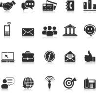 Business and Communication Icons N8