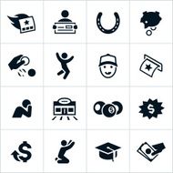 Black Lottery Icons N2