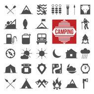 Camping Icons N17