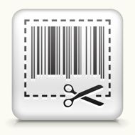 Square Button with Store Coupon