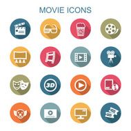 movie long shadow icons