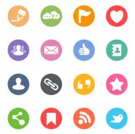 Social Media Icons - Circle