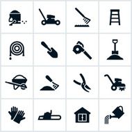 Yard Equipment Icons