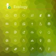 Ecology Line Icons