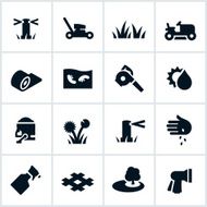 Lawn Care Icons