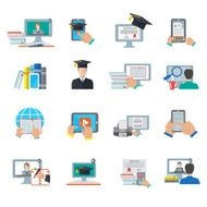 Online Education Flat Icon N2