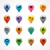 Social Media Icons N100