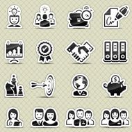 Set of business icons N31
