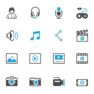 Multimedia icons N4