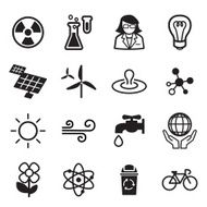 Save world icon set