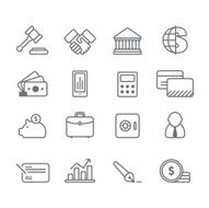 Financials and Business - Simple Icons N3