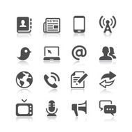 Communication &amp; Media Icons