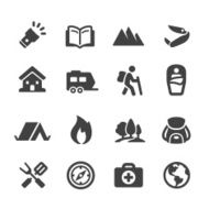 Outdoor and Camping Icons - Acme Series