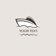 Nautical theme icon Boat logo Brand Identity for Boating Business