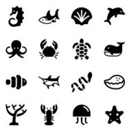Marine Life Icons