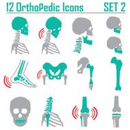 Orthopedic and spine symbol Set 2