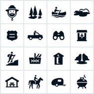 Black Park and Recreation Icons