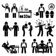 Chemist cooking Illegal Drug Lord Business Syndicate Gangster