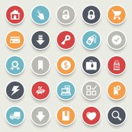 E-commerce and online shopping icons N3