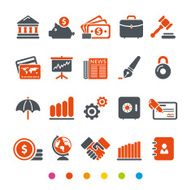 Financial and Business Icon Set