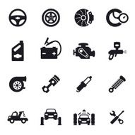 car service icons N7