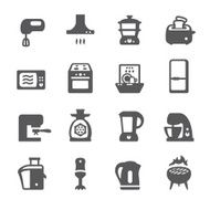 Mobico icons - Kitchen appliances