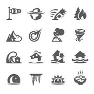 Mobico icons - Natural Disaster