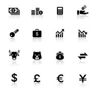 Black & White Icons Set N8