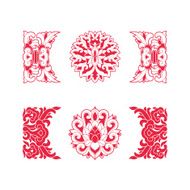 Flower patterns of Chinese style(Lotus flower)