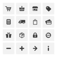 Shopping Icon Set N14