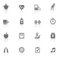 Icon Set Fitness and gym N2