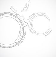 Grey technology background design