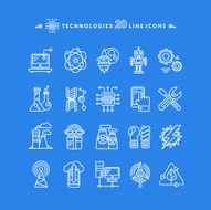 Technologies White Icons