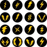 Lightning Bolt Icons