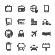 Advertising Media Icons - Acme Series