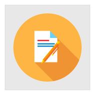 Document and pen