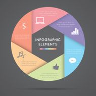 Circle Infographic Element N2