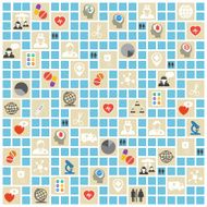 Medical icons wallpaper background
