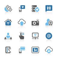 Digital communication icons N2