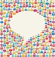 Social media user speech bubble N2