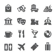 Mobico icons - Travel and Leisure
