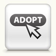 Square Button with Online Adoption