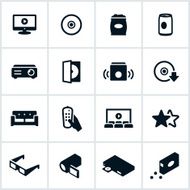 Black Movies at Home Icons