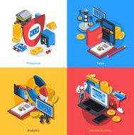 Financial Isometric Set