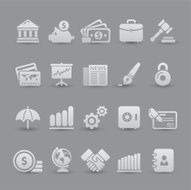Financial and Business - Icon Set