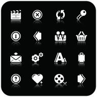 web and internet icons N15
