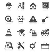 Construction Site Icon Set
