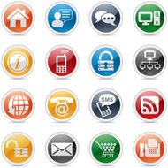 Internet and communication icons N5