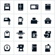 kitchen appliances icons N5